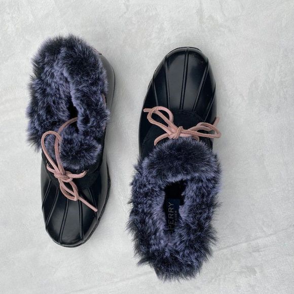 SPERRY Women Low Top Leather Duck Boots - NEW NWOB - Picture 7 of 8